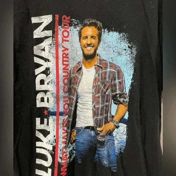Luke Bryan Concert Tour T-Shirt - Picture 4 of 6